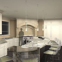 3d kitchen design